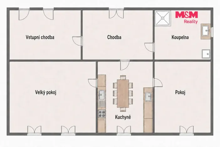 Prodej chalupy, Struhařov - Budkov, 75 m2