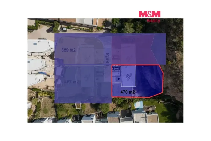 Prodej pozemku pro bydlení, Brno, Červený kopec, 470 m2