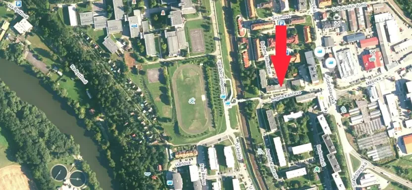 Prodej bytu 1+1, Tábor, Angela Kančeva, 30 m2