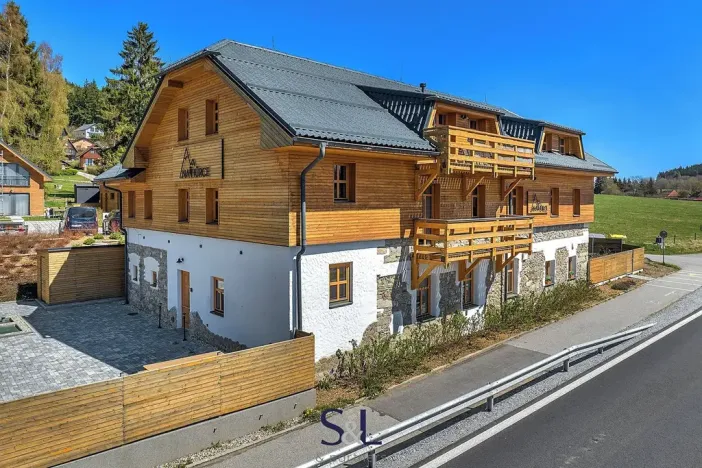 Prodej bytu 2+kk, Horní Planá, 62 m2