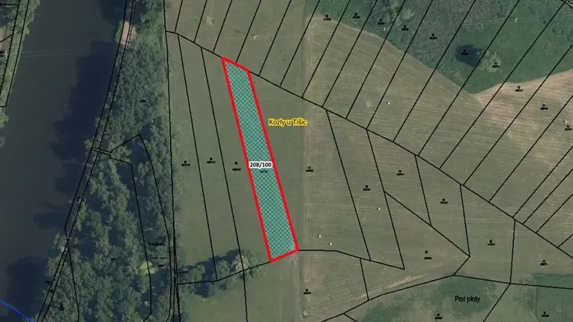 Prodej pozemku, Tišice, 3399 m2