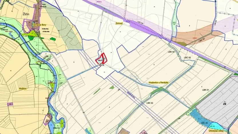 Prodej pole, Dašice, 14804 m2