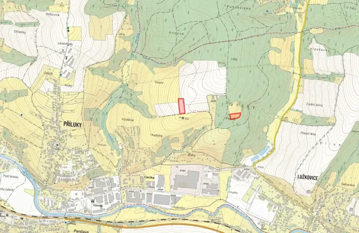 Prodej pole, Zlín, 10761 m2