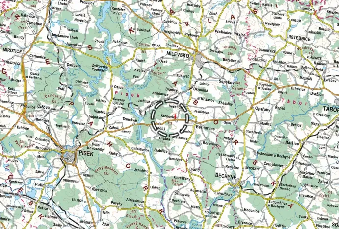 Prodej louky, Křenovice, 41714 m2
