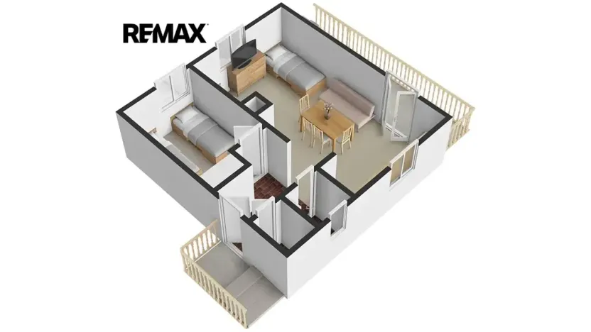 Prodej chaty, Černošín, 46 m2