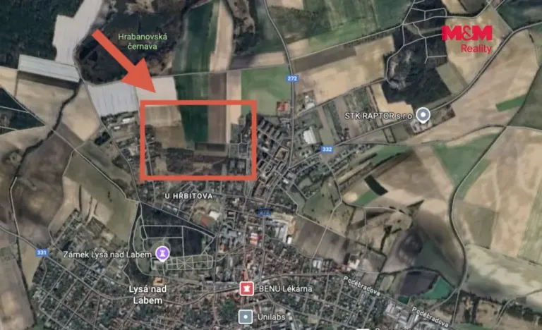 Prodej pozemku pro bydlení, Lysá nad Labem, 1009 m2