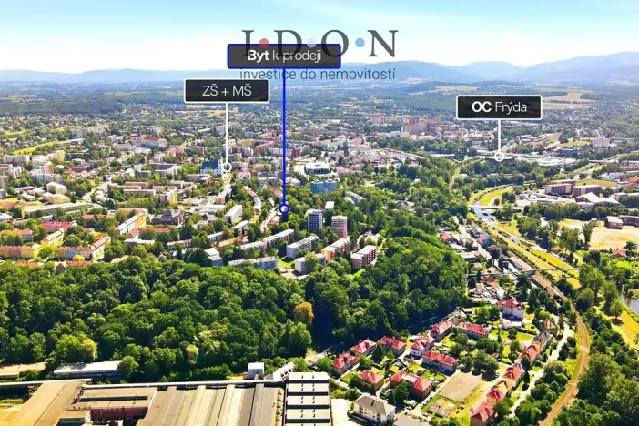 Prodej bytu 1+1, Frýdek-Místek, Nad Lipinou, 42 m2