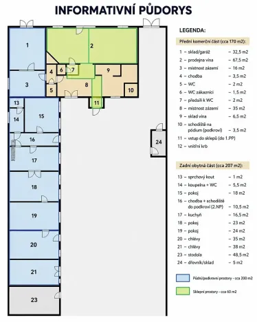 Prodej obchodního prostoru, Libomyšl, 634 m2