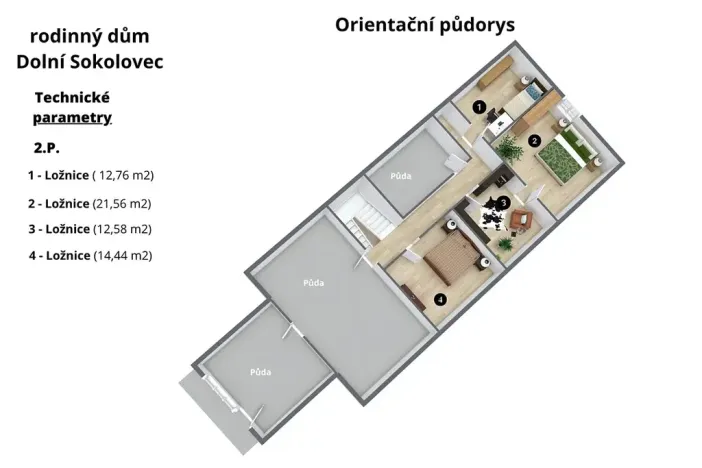 Prodej rodinného domu, Dolní Sokolovec, 269 m2