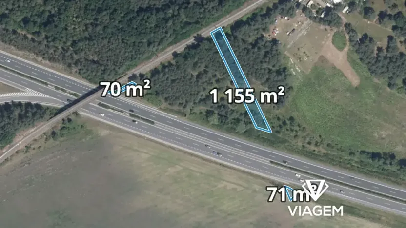 Prodej lesa, Třebestovice, 1231 m2