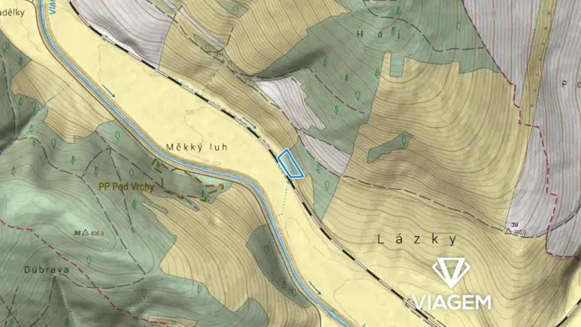 Prodej podílu pole, Bohuslavice nad Vláří, 1574 m2