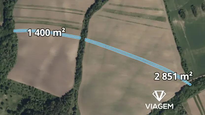 Prodej podílu pole, Hrubá Vrbka, 2125 m2