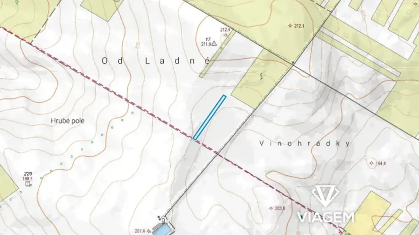 Prodej pole, Velké Bílovice, 2600 m2