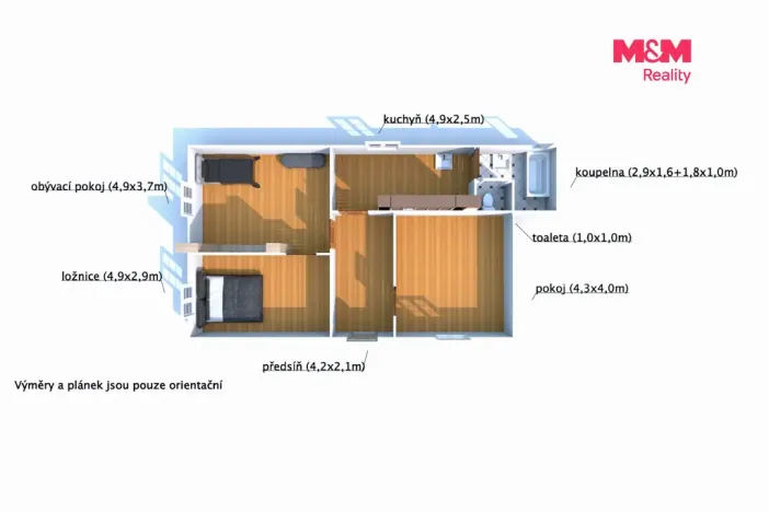 Prodej chalupy, Volenice, 90 m2