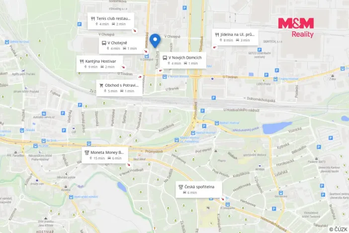 Pronájem atypického bytu, Praha - Hostivař, V nové čtvrti, 125 m2