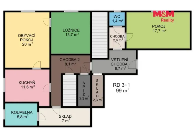 Prodej rodinného domu, Třebovice, 120 m2