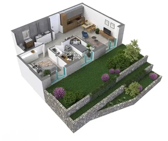 Prodej bytu 3+kk, Dobrota, Černá Hora, 104 m2