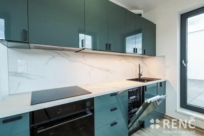 Pronájem bytu 1+kk, Kuřim, Záhoří, 32 m2