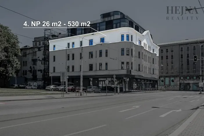 Pronájem kanceláře, Ostrava, náměstí Dr. E. Beneše, 26 m2