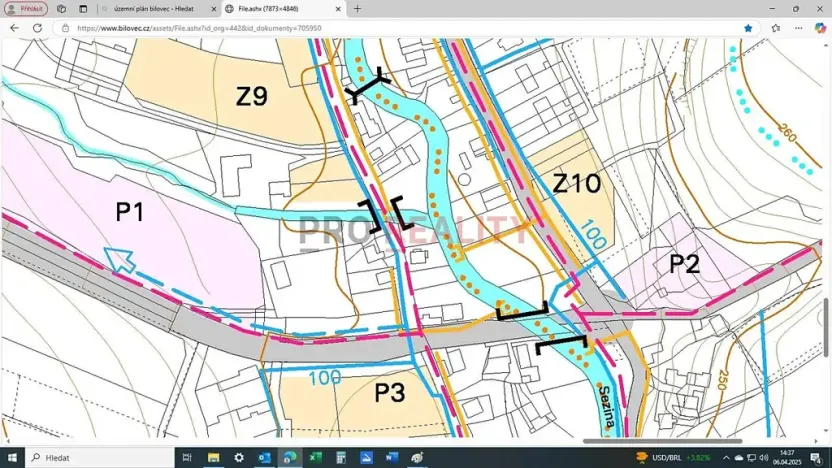 Prodej pozemku pro bydlení, Bravantice, 1062 m2