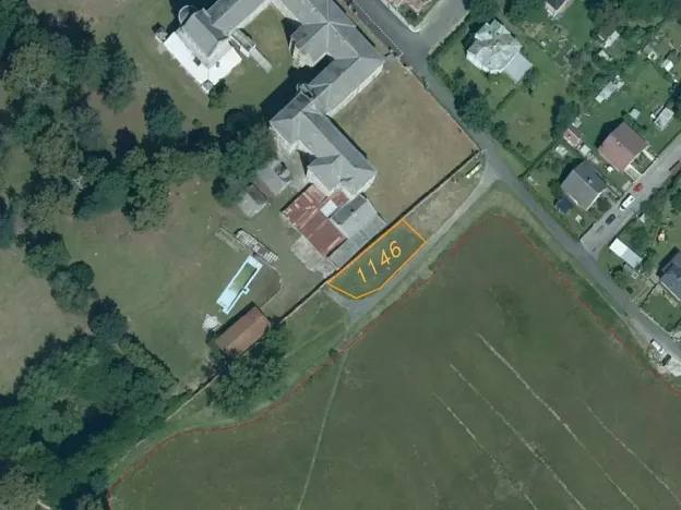 Dražba pozemku, Vidnava, 382 m2
