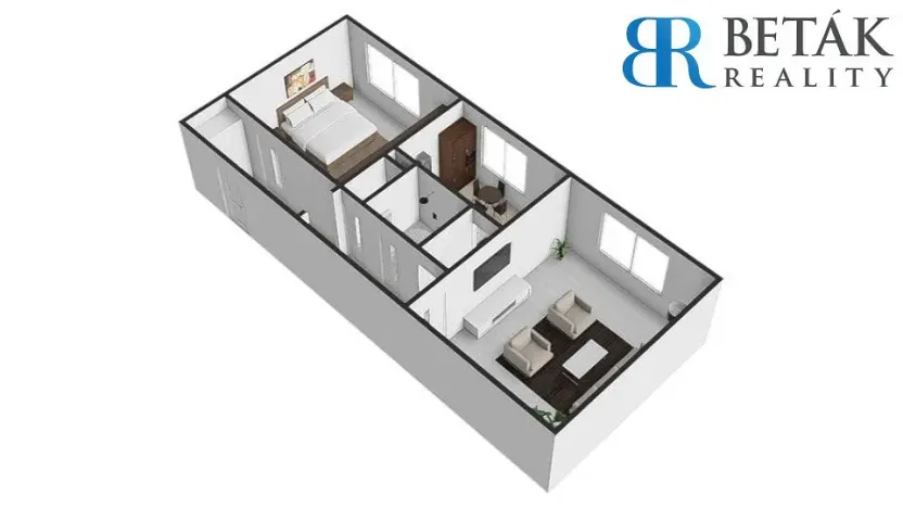 Prodej bytu 2+1, Přerov - Přerov I-Město, Bohuslava Němce, 52 m2