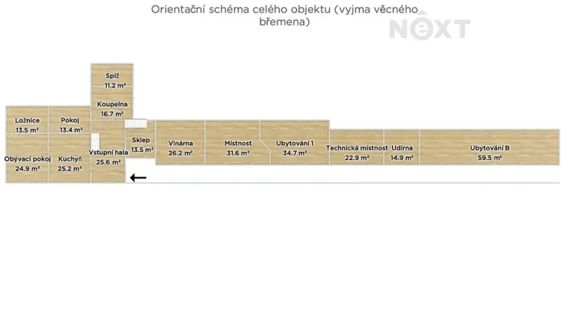 Prodej rodinného domu, Palonín, 253 m2