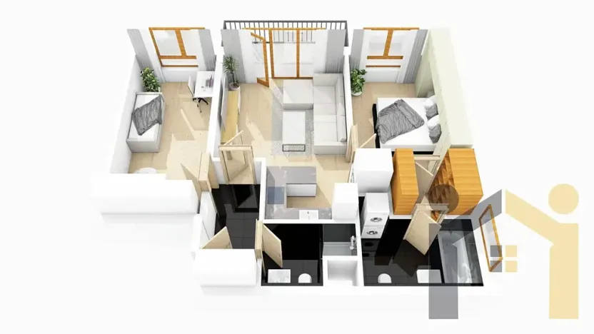 Pronájem bytu 3+kk, Praha - Stodůlky, Márova, 76 m2