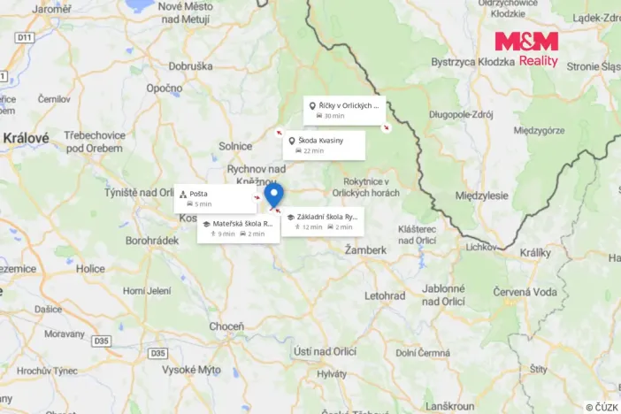 Prodej rodinného domu, Rychnov nad Kněžnou - Dlouhá Ves, 169 m2