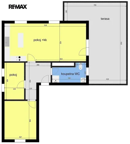 Pronájem bytu 3+kk, Kolín, Zásmucká, 79 m2