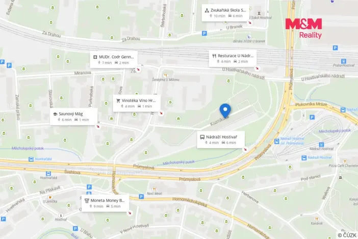 Prodej bytu 2+kk, Praha, Kozmíkova, 47 m2