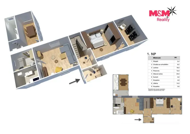 Prodej rodinného domu, Mratín, V Poustkách, 168 m2