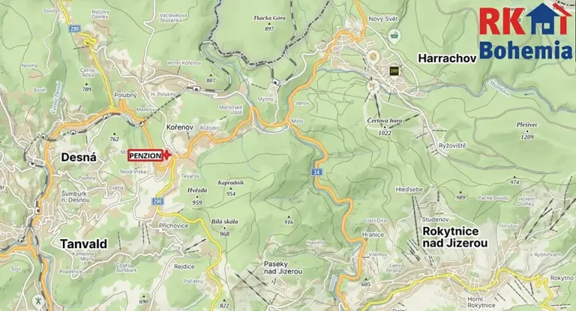 Prodej chaty, Kořenov, 306 m2