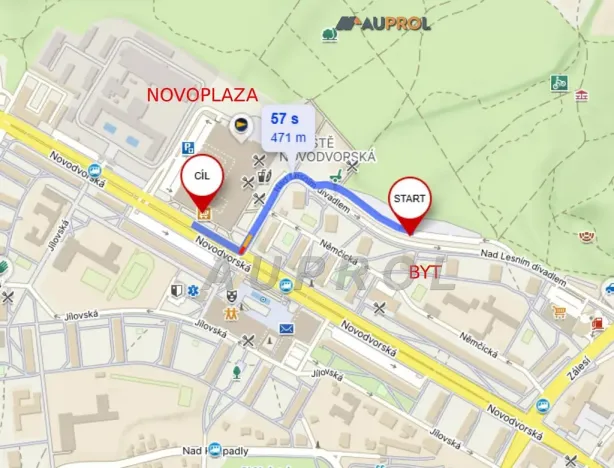 Prodej bytu 3+kk, Praha - Braník, Nad lesním divadlem, 62 m2