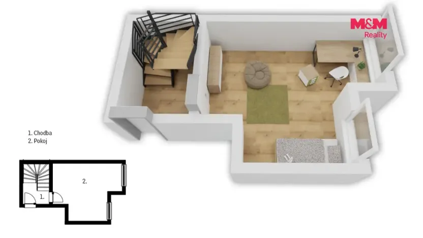 Prodej rodinného domu, Ořech, Karlštejnská, 112 m2