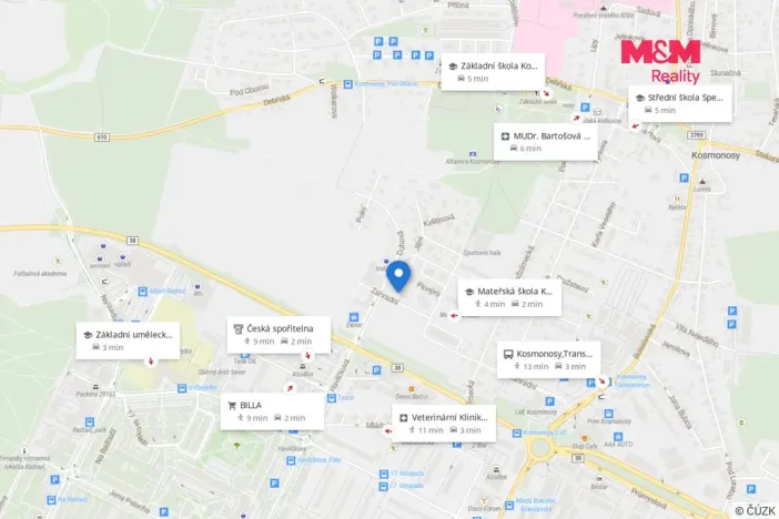Prodej bytu 4+kk, Kosmonosy, Zahradní, 100 m2