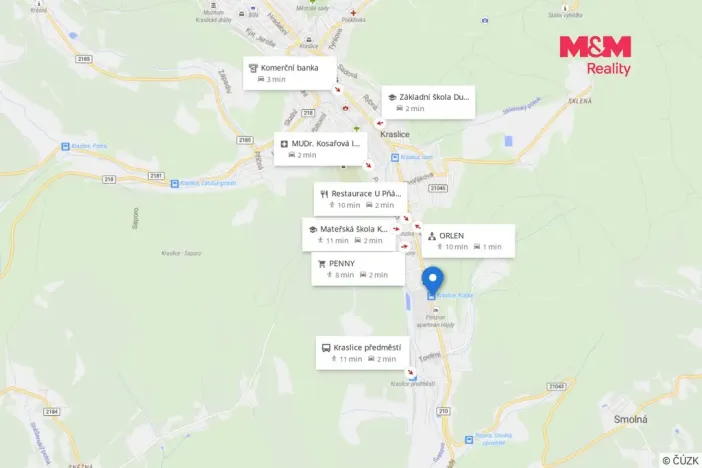 Prodej bytu 2+1, Kraslice, Čs. armády, 54 m2