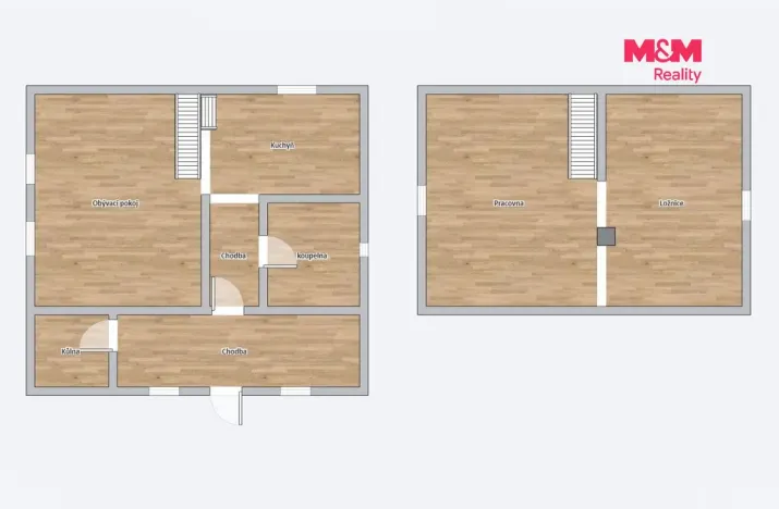 Prodej chaty, Chbany - Vadkovice, 82 m2