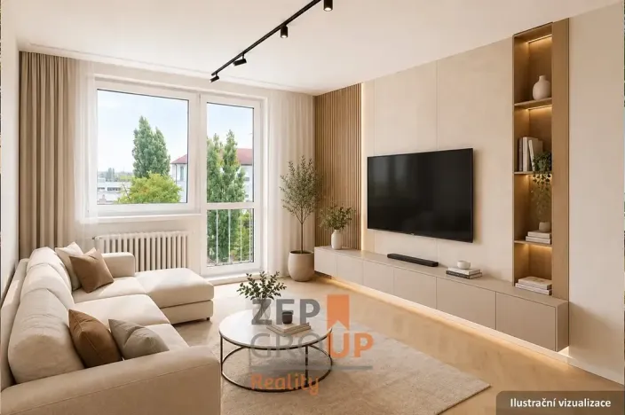 Pronájem bytu 3+kk, Hodonín, Národní třída, 65 m2
