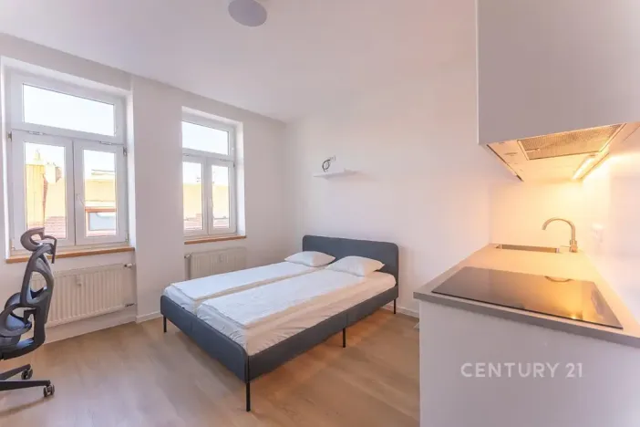 Pronájem bytu 1+kk, Praha - Vinohrady, Perunova, 22 m2