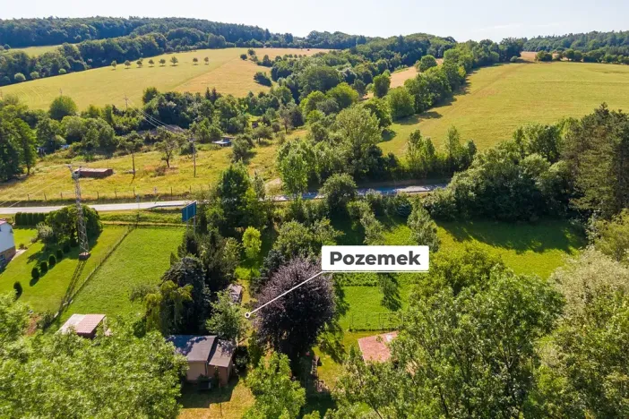 Prodej zahrady, Luhačovice, 787 m2