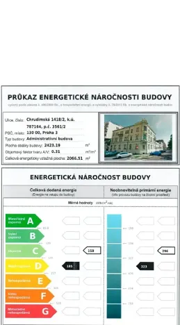 Pronájem kanceláře, Praha - Vinohrady, Chrudimská, 108 m2