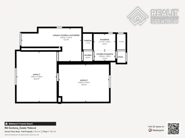 Prodej rodinného domu, Česká Třebová - Parník, Čechova, 150 m2
