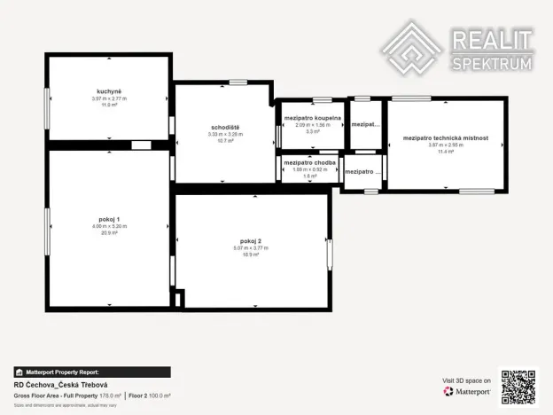 Prodej rodinného domu, Česká Třebová - Parník, Čechova, 150 m2