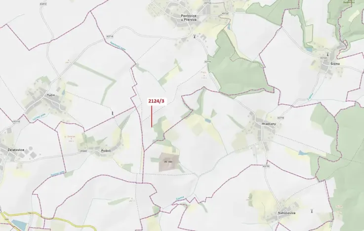 Dražba lesa, Pavlovice u Přerova, 140 m2