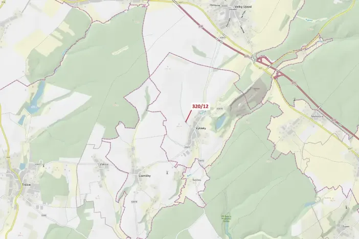 Dražba lesa, Výkleky, 1024 m2