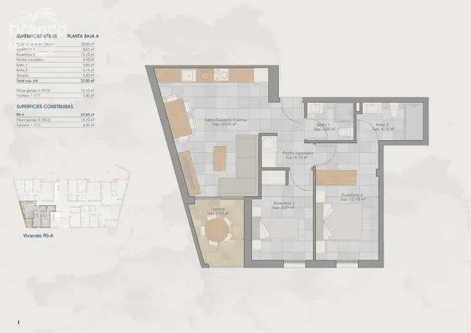 Prodej bytu 3+kk, San Pedro del Pinatar, Murcia, Španělsko, 67 m2