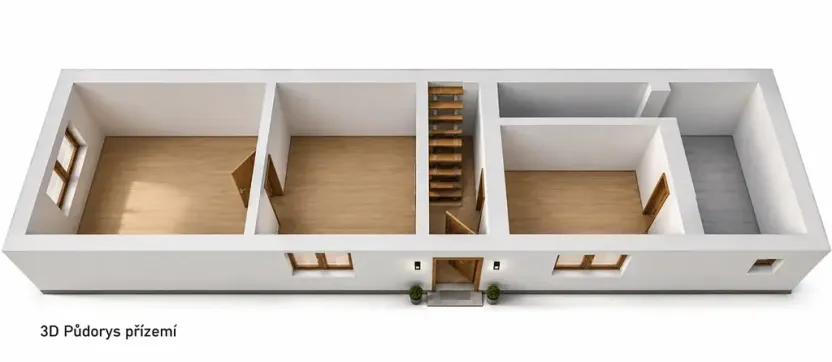 Prodej rodinného domu, Pitín, 110 m2