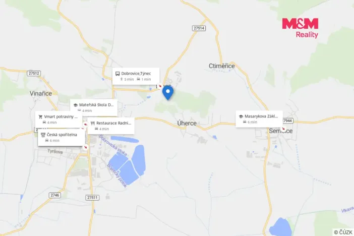 Prodej rodinného domu, Dobrovice - Týnec, 25 m2