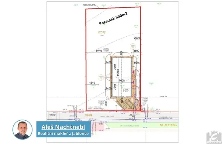 Prodej pozemku, Dřínov, 800 m2